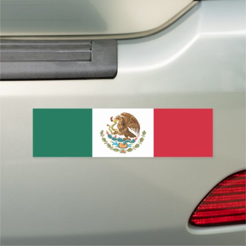 Mexican Flag  Car Magnet