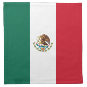 Mexican Flag Cloth Napkin