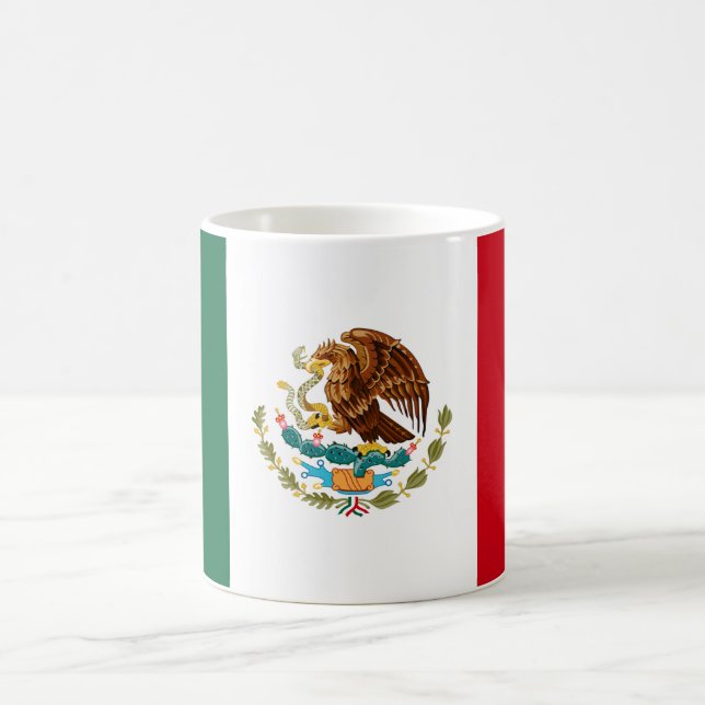 Mexican Flag Color Morph Mug (Center)