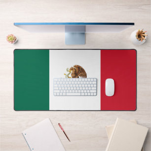 Mexican Flag Desk Mat