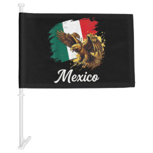 Mexican Flag Eagle Pride Vintage