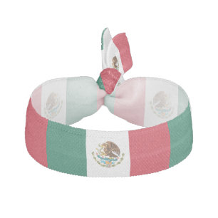 Mexican Flag Elastic Hair Tie