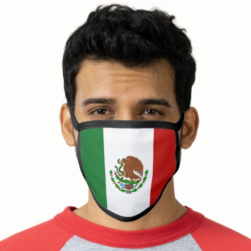 Mexican Flag Face Mask
