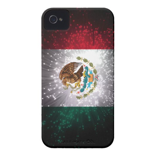 Mexican Flag Firework Case-Mate iPhone Case (Back)