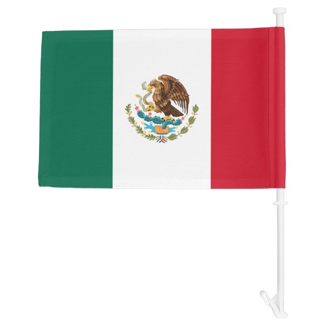 Mexican Flag - Flag of Mexico (Back)