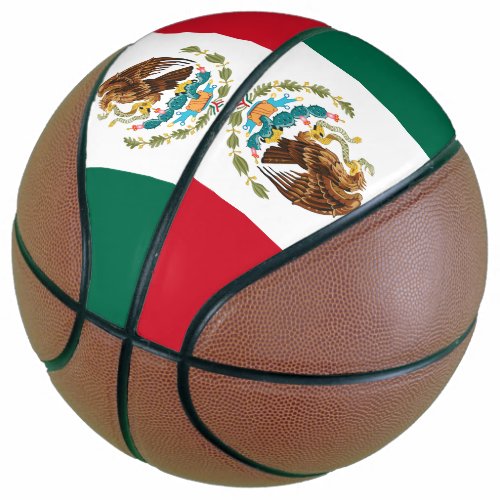 Mexican Flag _ Flag of Mexico Basketball