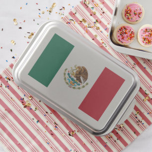Mexican Flag - Flag of Mexico Cake Pan