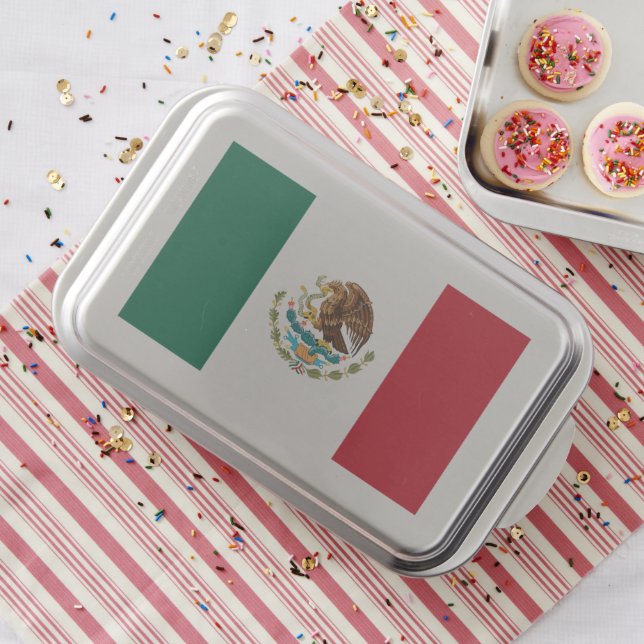 Mexican Flag - Flag of Mexico Cake Pan (In Situ)