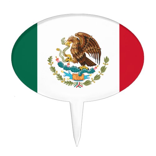 Mexican Flag _ Flag of Mexico Cake Topper