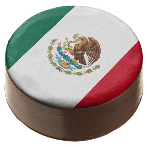 Mexican Flag _ Flag of Mexico Chocolate Covered Oreo