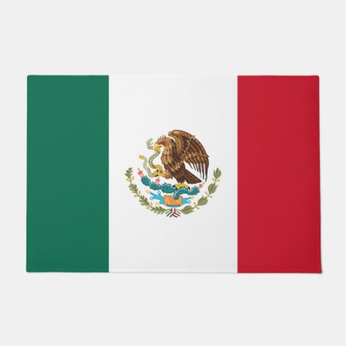 Mexican Flag _ Flag of Mexico Doormat