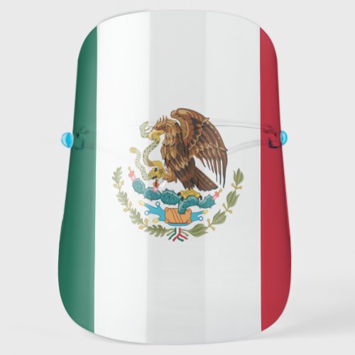 Mexican Flag _ Flag of Mexico Face Shield