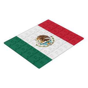 Mexican Flag - Flag of Mexico Jigsaw Puzzle
