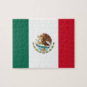 Mexican Flag - Flag of Mexico Jigsaw Puzzle