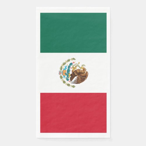 Mexican Flag _ Flag of Mexico Paper Guest Towels