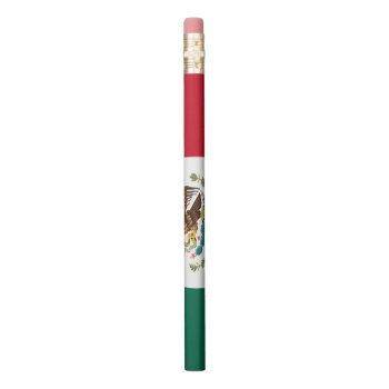 Mexican Flag - Flag Of Mexico Pencil by FlagGallery at Zazzle