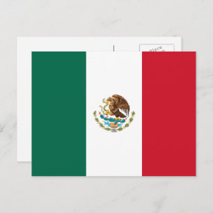 Mexican Flag, Flag of Mexico Postcard