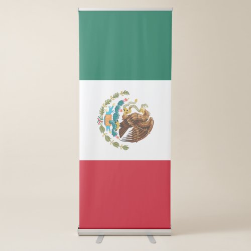 Mexican Flag _ Flag of Mexico Retractable Banner