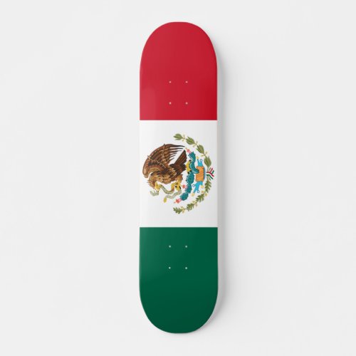 Mexican Flag _ Flag of Mexico Skateboard