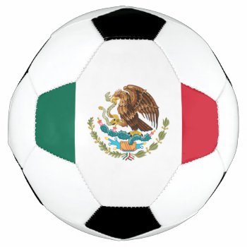 Mexican Flag - Flag Of Mexico Soccer Ball by FlagGallery at Zazzle
