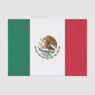 Mexican Flag - Flag of Mexico Tissue Paper