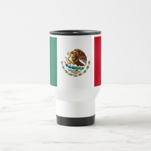 Mexican Flag _ Flag of Mexico Travel Mug