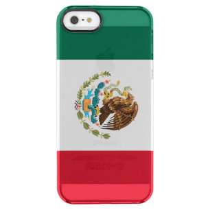 Mexican Flag - Flag of Mexico Clear iPhone SE/5/5s Case