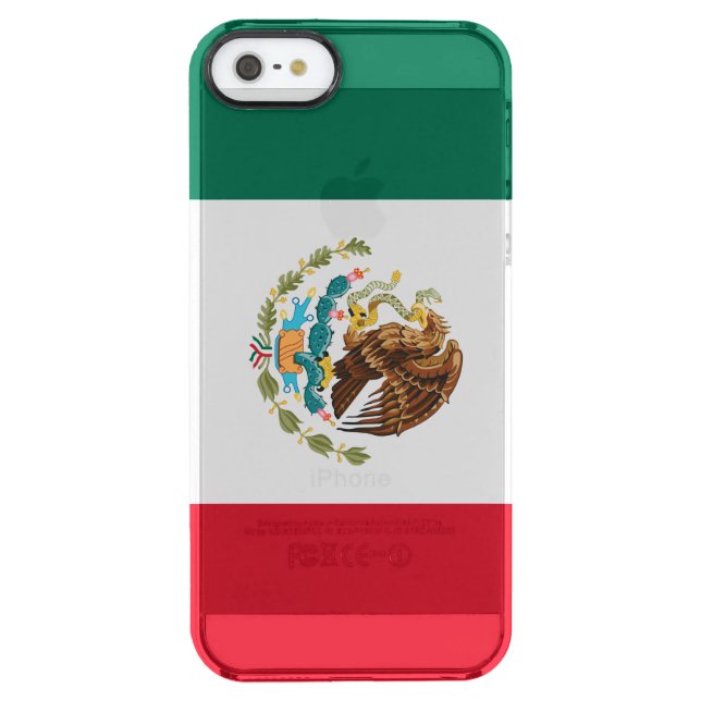 Mexican Flag - Flag of Mexico Uncommon iPhone Case (Back)
