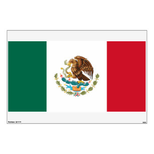 Mexican Flag - Flag of Mexico Wall Decal
