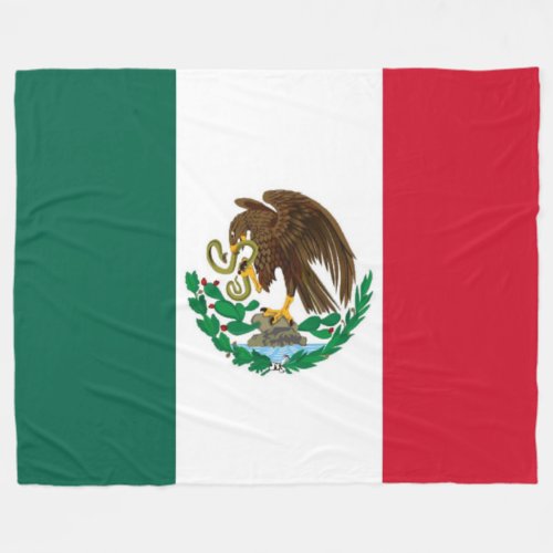 MEXICAN FLAG FLEECE BLANKET