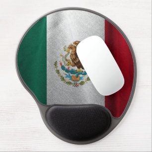 Mexican Flag Gel Mouse Pad