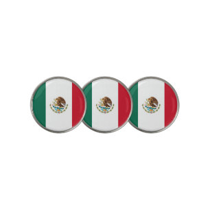 Mexican Flag Golf Ball Marker