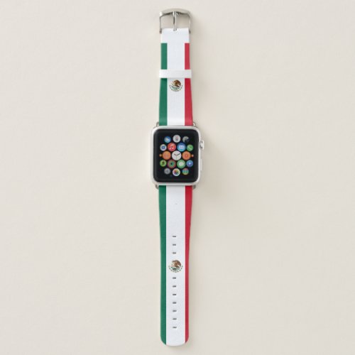 Mexican Flag Independence Day Mexico Apple Watch Band