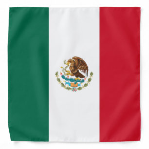 Mexican Flag (Mexico) Bandana