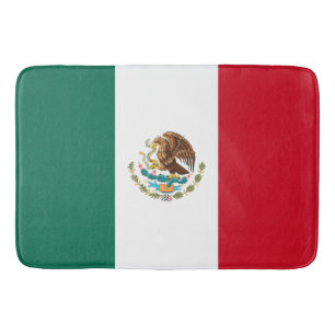 Mexican Flag (Mexico) Bath Mat
