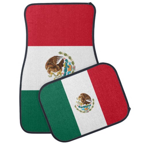 Mexican Flag Mexico Car Floor Mat