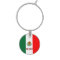 Mexican Flag Mexico Design Wine Charm