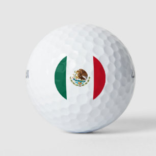 Mexican Flag (Mexico) Golf Balls