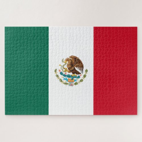 Mexican Flag Mexico Jigsaw Puzzle