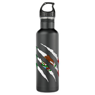 Mexican Flag Mexico Pullover Stainless Steel Water Bottle