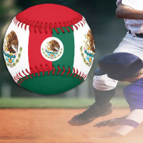 Mexican Flag & Mexico sports / Baseball Balls