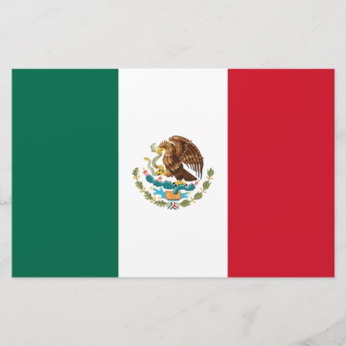 Mexican Flag Mexico Stationery
