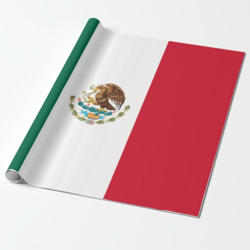 Mexican Flag Mexico Wrapping Paper