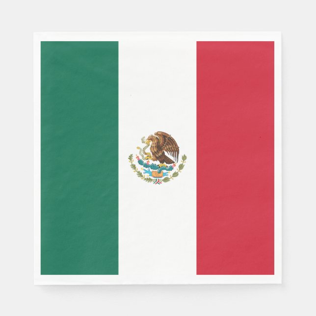 Mexican Flag Napkins (Front)