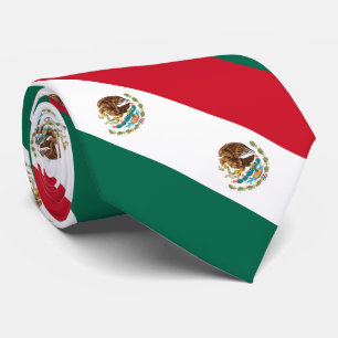 Mexican Flag Neck Tie