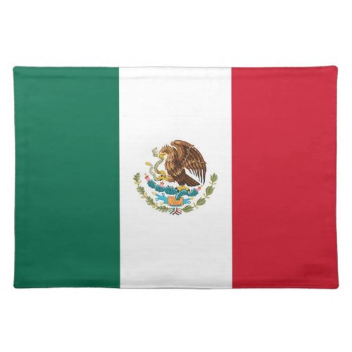 Mexican Flag on MoJo Placemat