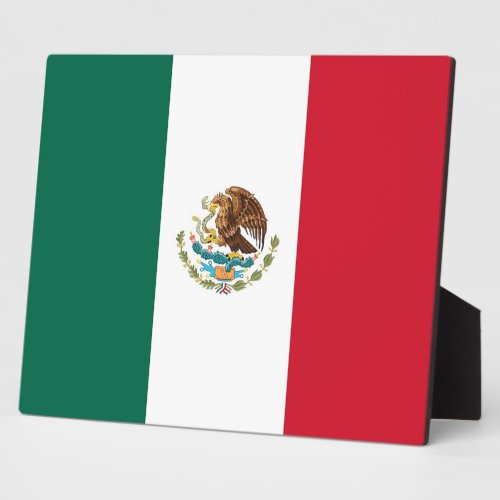 Mexican Flag Plaque