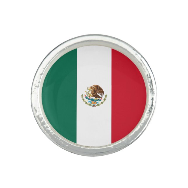 Mexican Flag Ring (Front)