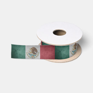 Mexican Flag Satin Ribbon