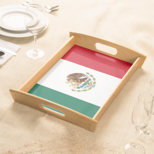 Mexican Flag Serving Tray